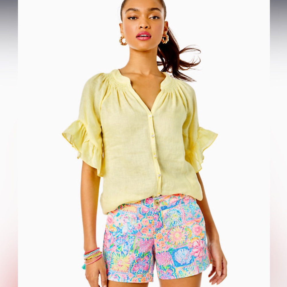 Lilly Pulitzer Multicolor Floral Women Shorts
